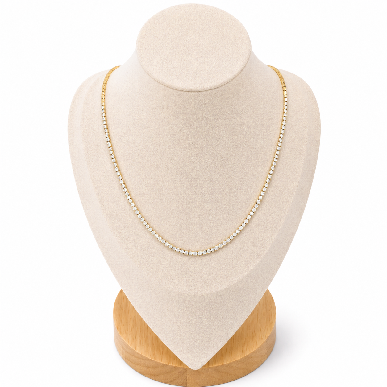 Stella Medium Tennis Necklace
