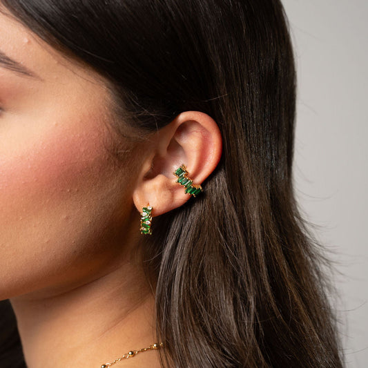 Emerald Desire Ear Cuff