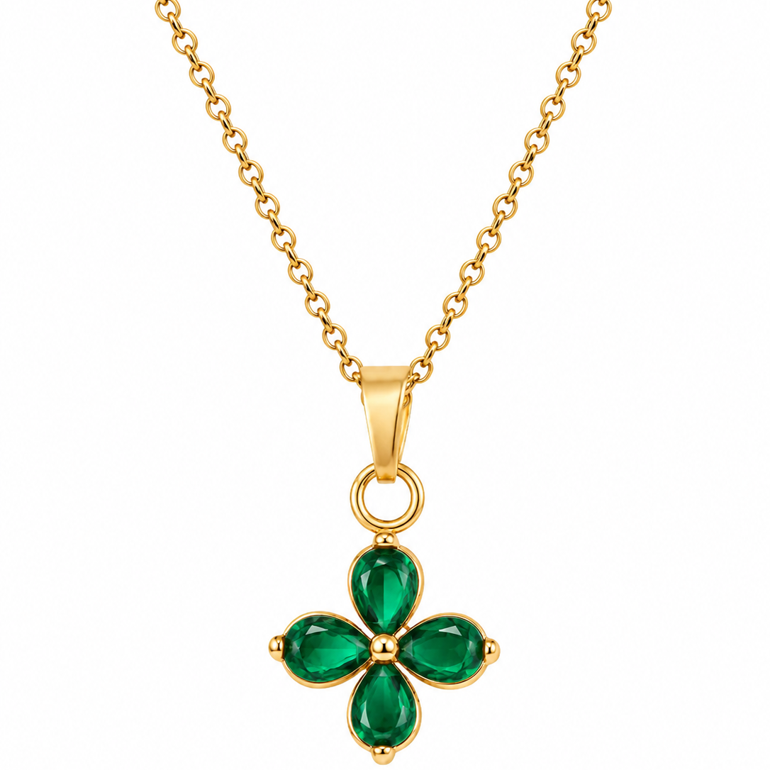 Verde Fleur Necklace