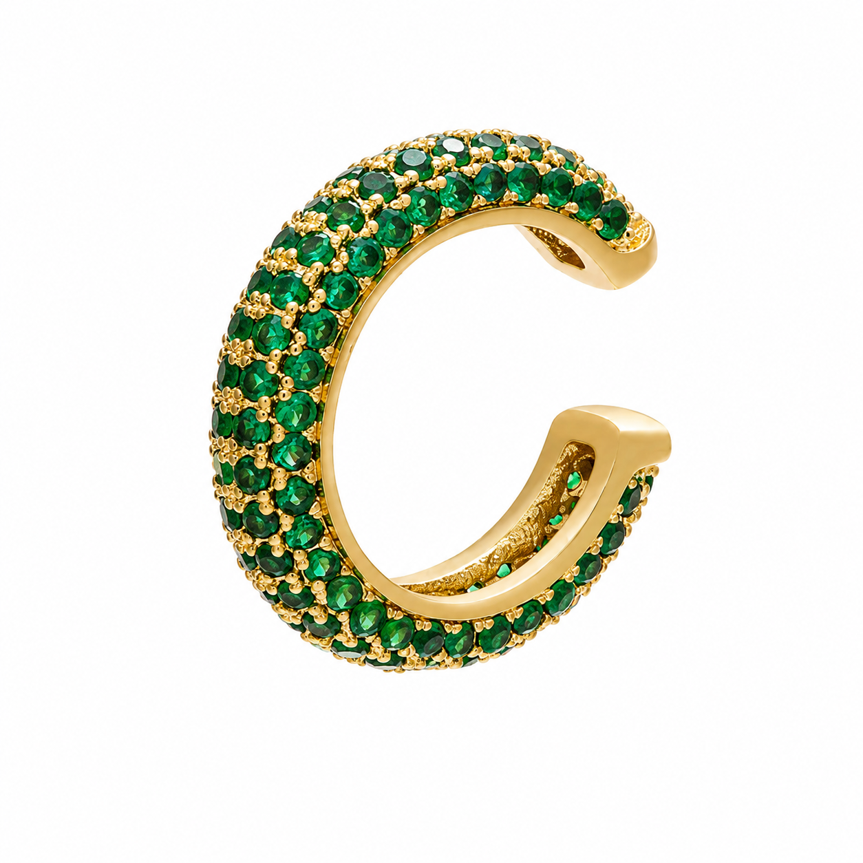 Imperial Green Ear Cuff