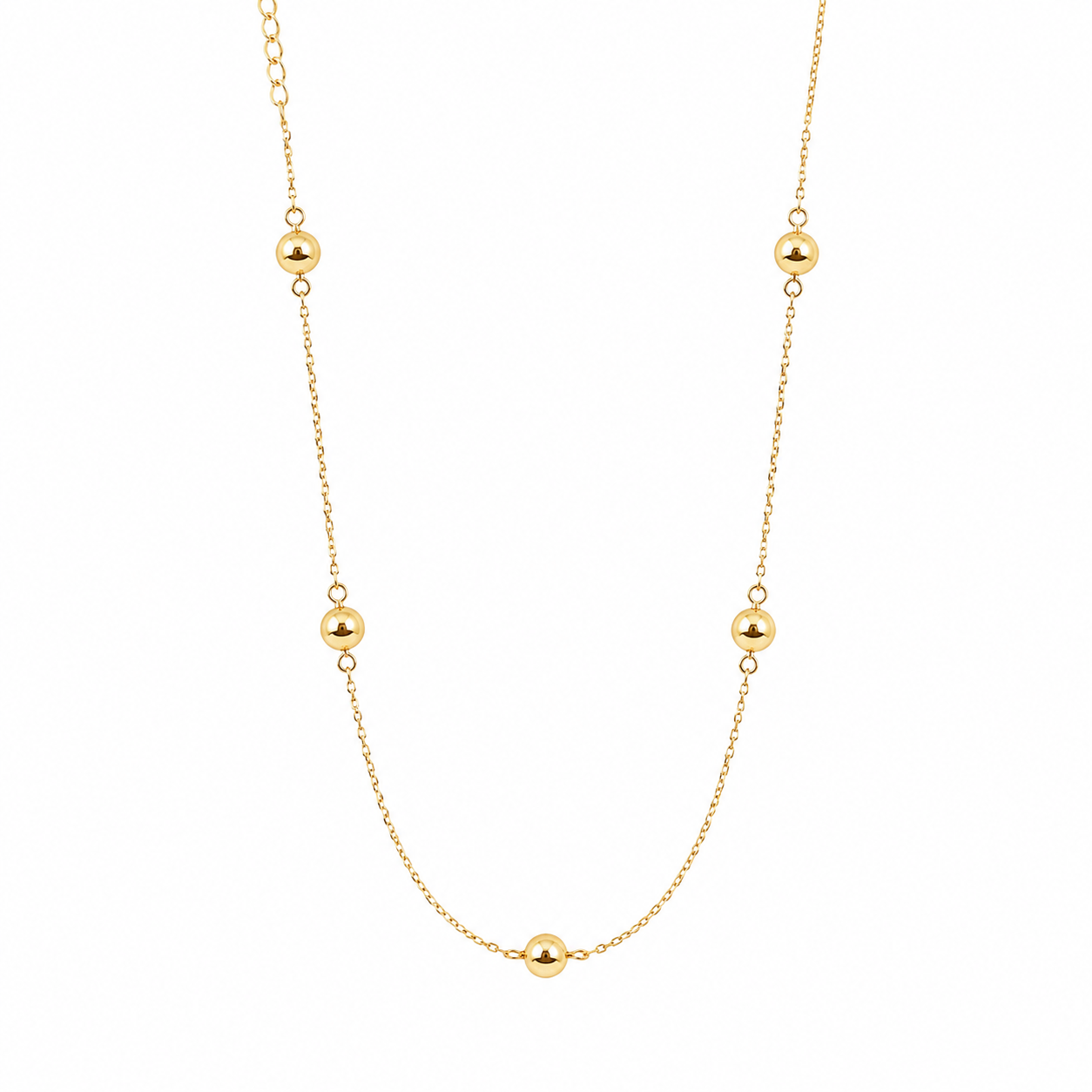 Golden Orbit Necklace