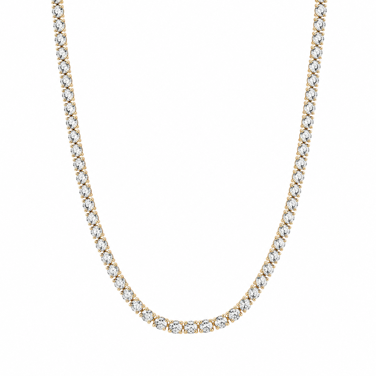 Stella Medium Tennis Necklace