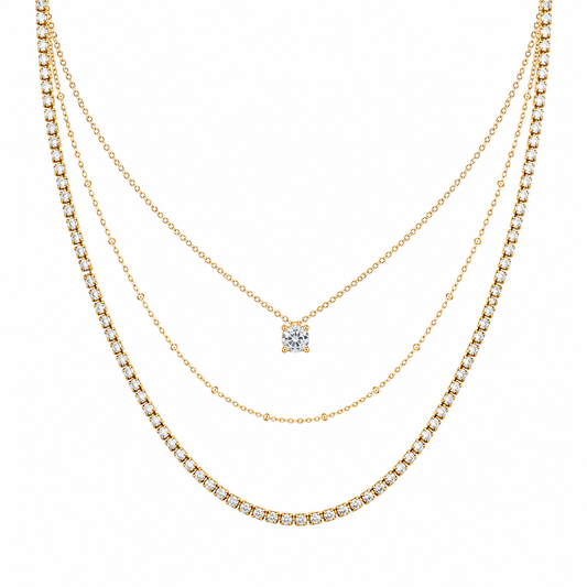 Triple Nina Necklace
