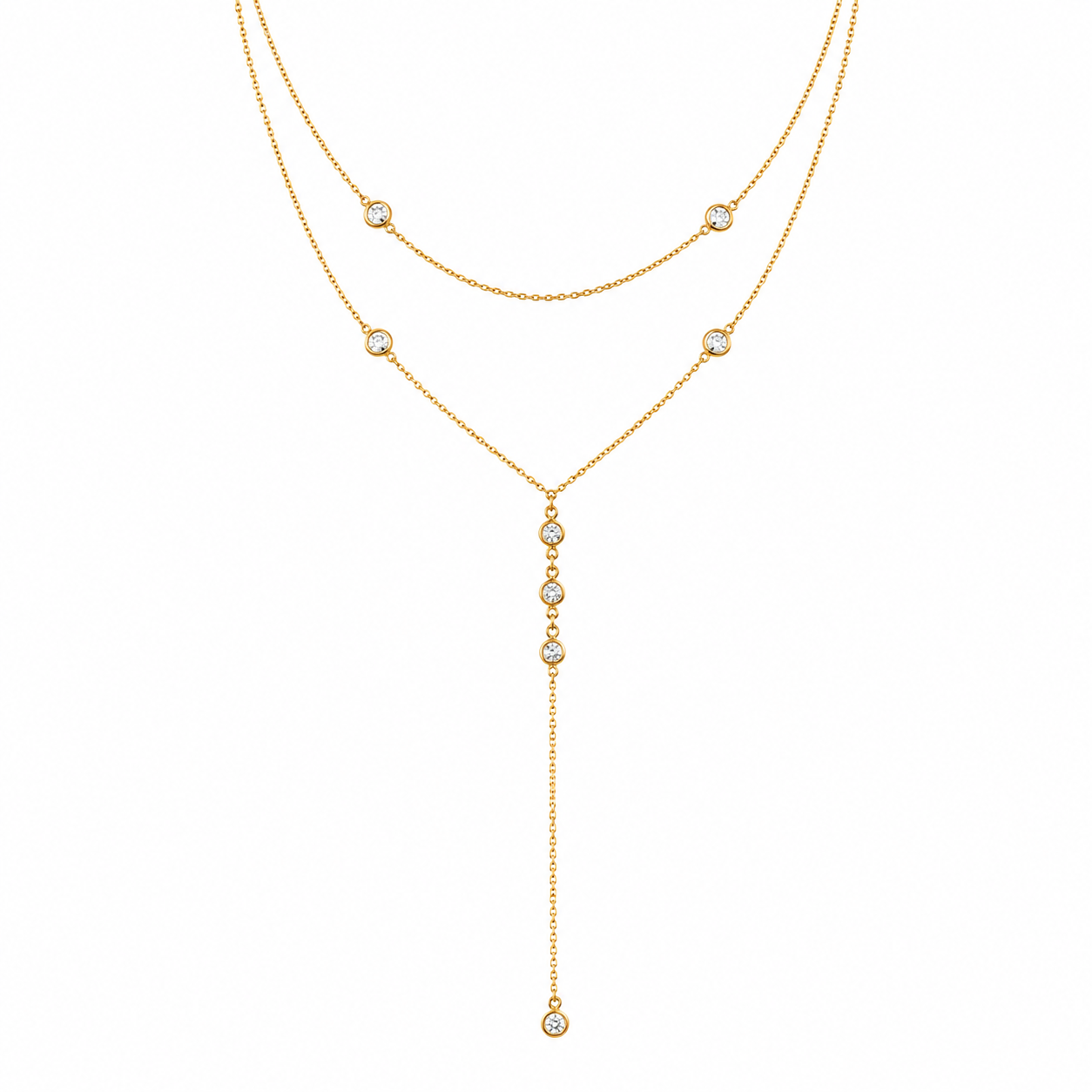 Luna Cascade Necklace
