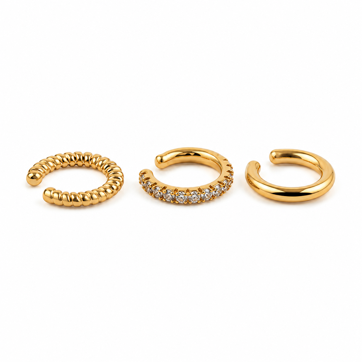 Trinity Glow Ear Cuffs