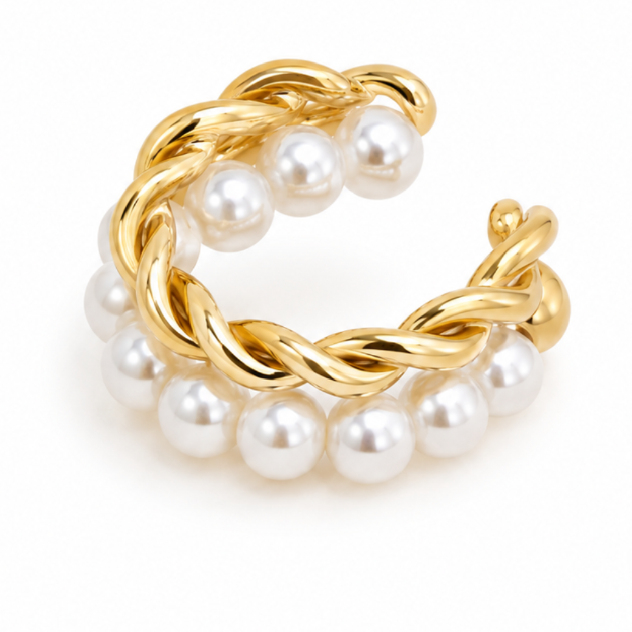 Pearl Twist Ear Cuff