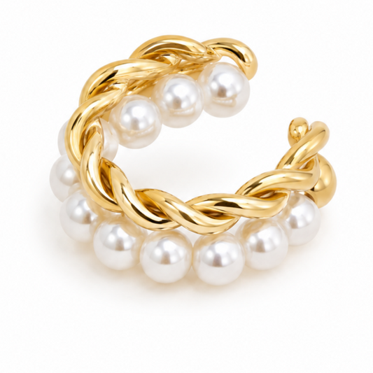 Pearl Twist Ear Cuff