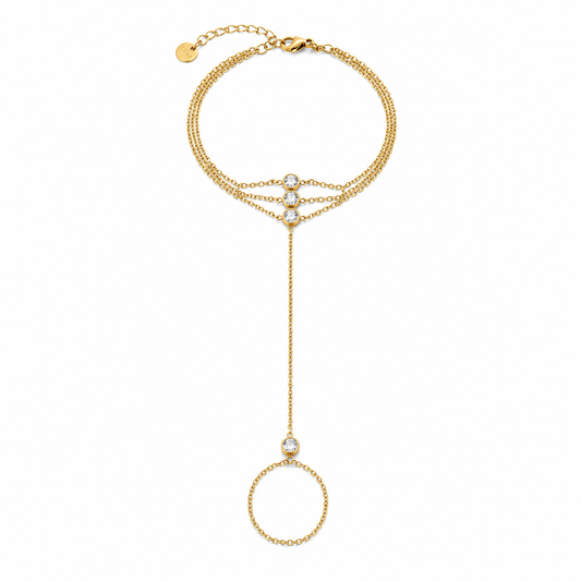 Triple Grace Hand Chain