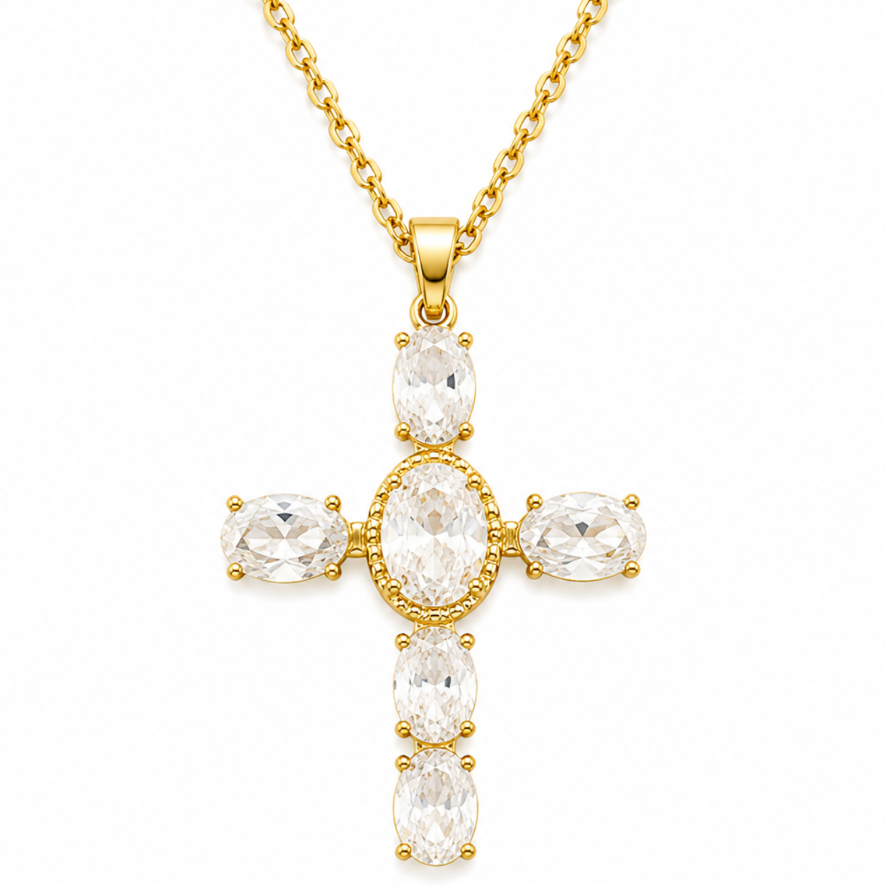 Daniela Cross Necklace