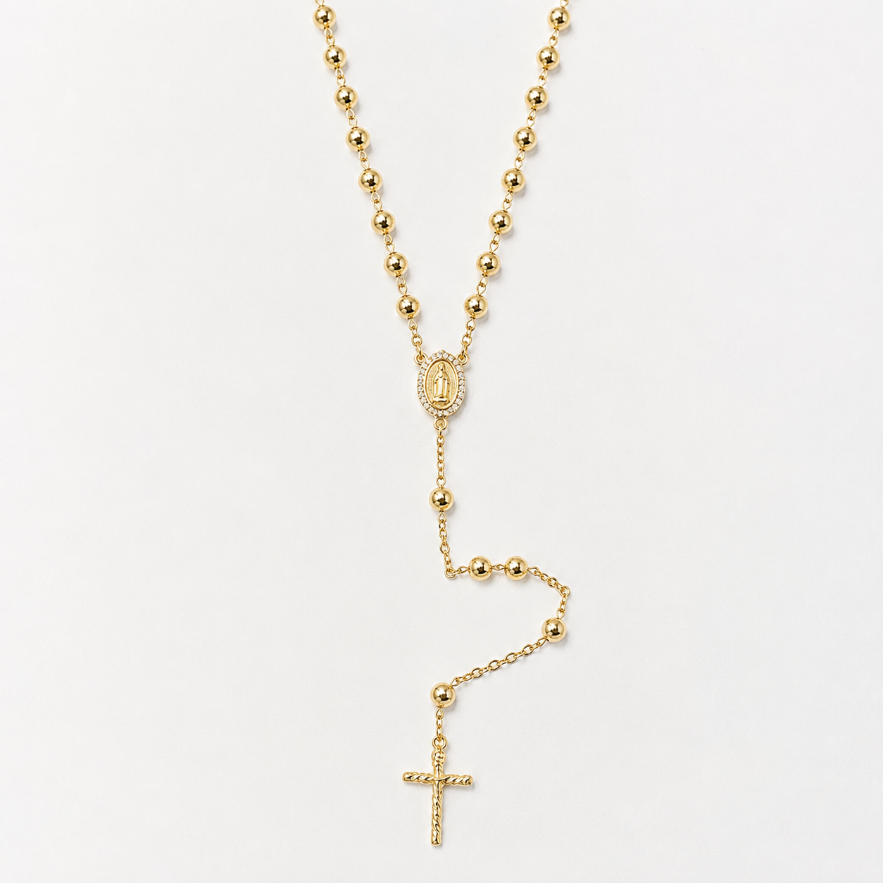 Aurelia 18K Gold Rosary