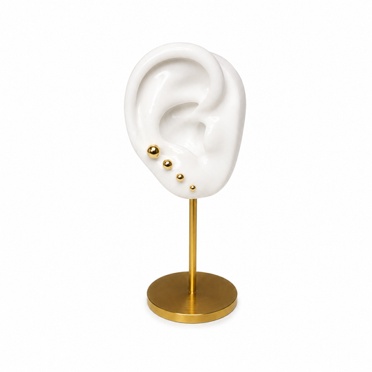 Classic Gold Ball Studs
