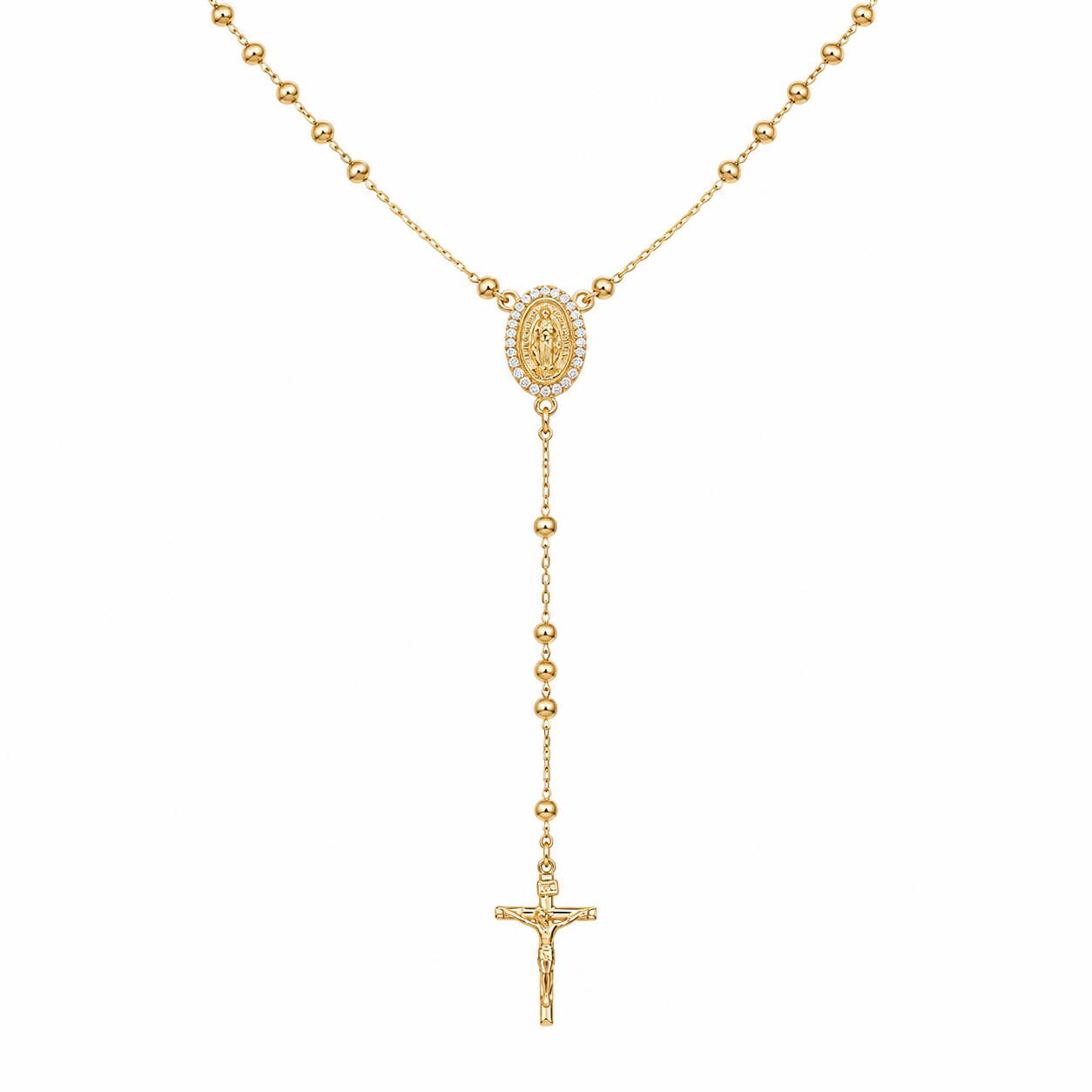 Aurelia 18K Gold Rosary