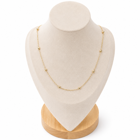 Golden Orbit Necklace