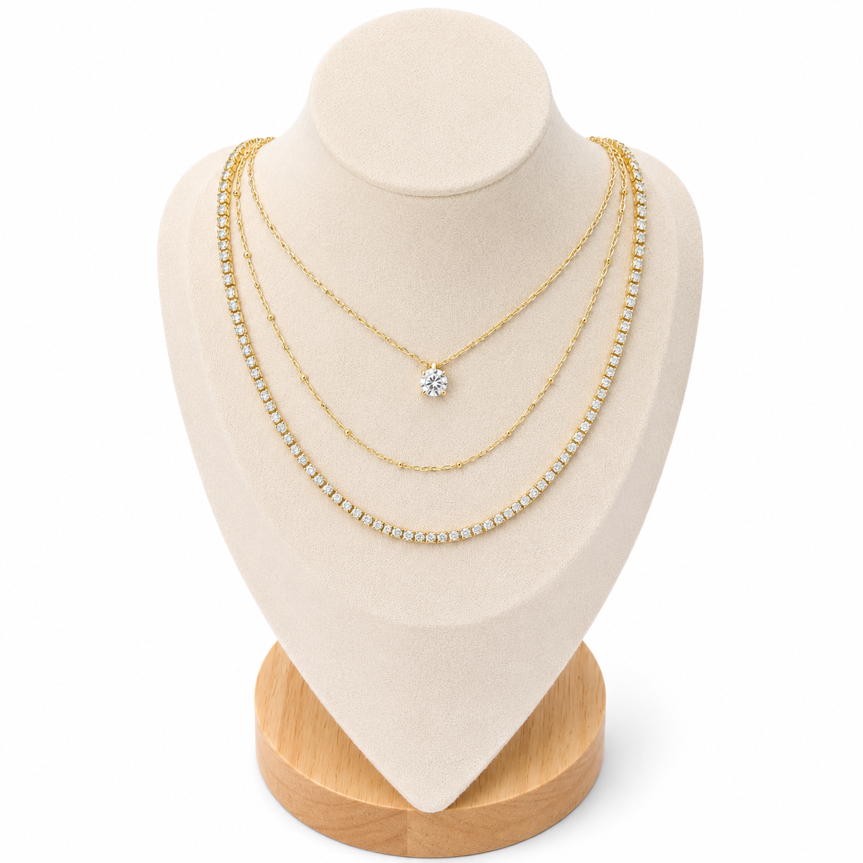 Triple Nina Necklace
