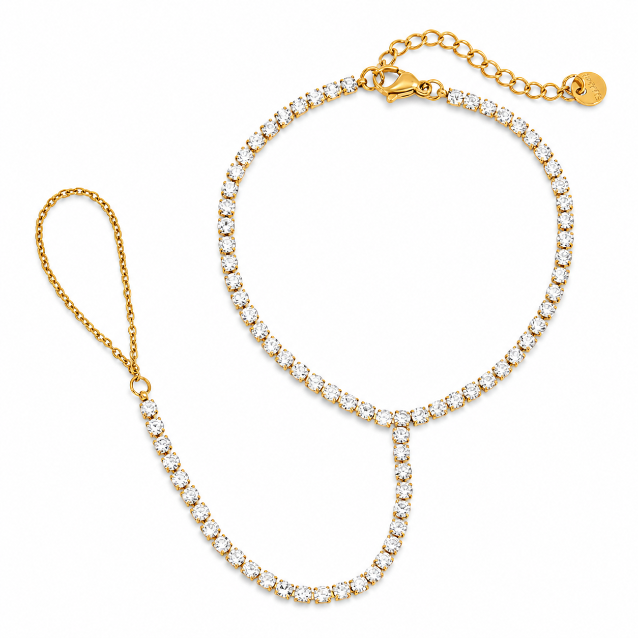 Luxe Tennis Hand Chain