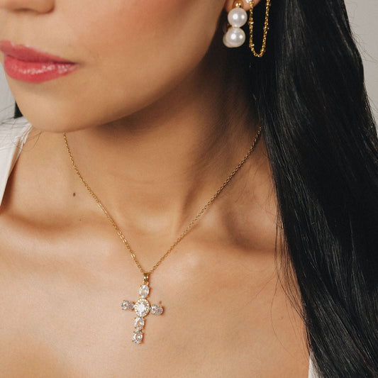 Daniela Cross Necklace